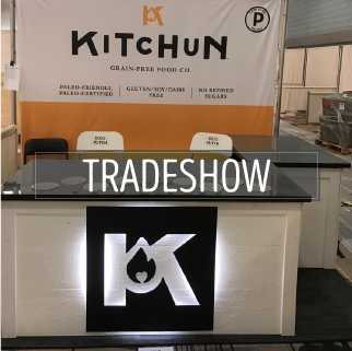Custom tradeshow counters